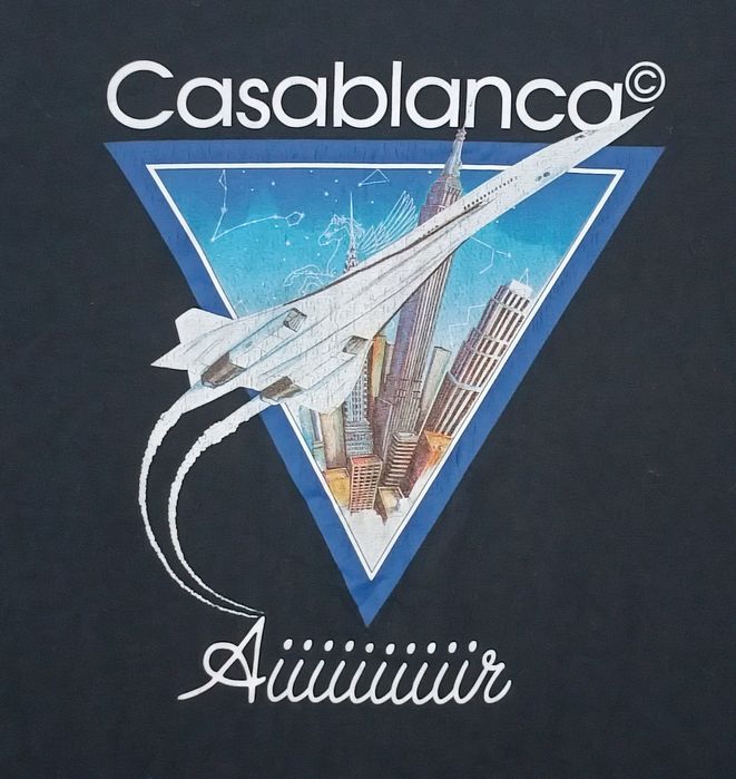 Casablanca Tennis Club Shirt оригинална тениска XL памучна фланелка