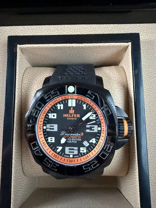 Helfer Divermaster 3 Full Black Limited Edition 1000pcs 2026