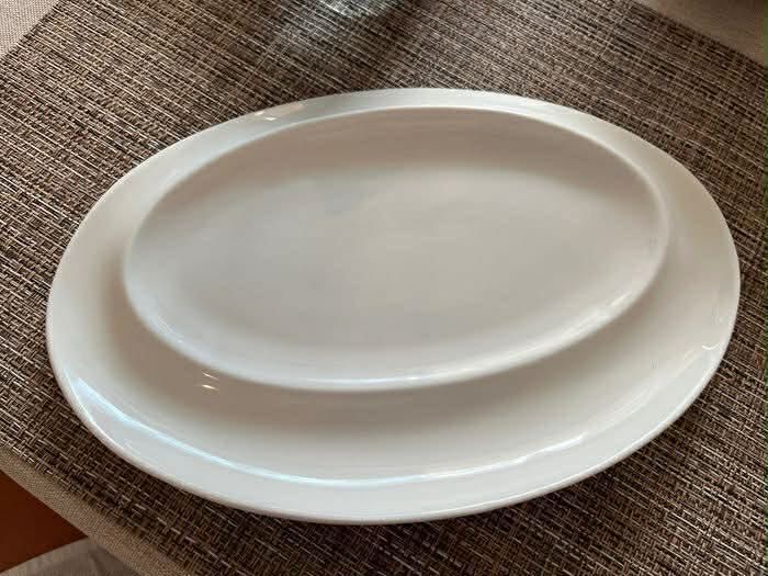 Чинии с форма елипса -8 бр.