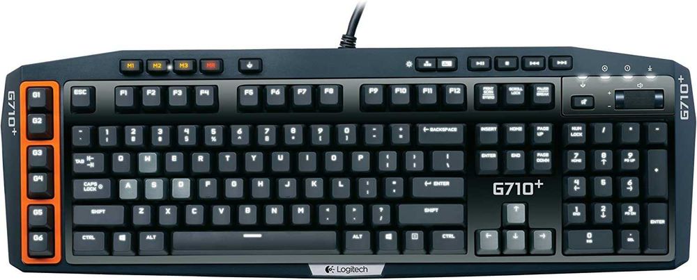 Logitech G710+ Mechanical Gaming Keyboard with Tactile High-Speed Keys