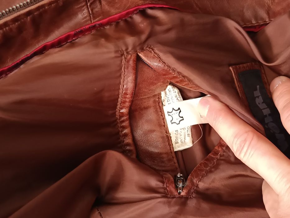 Geacă piele XL .