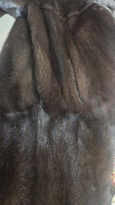 Продам длинную норковую шубу