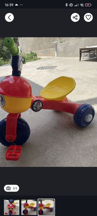 Bolalar uchun velosiped