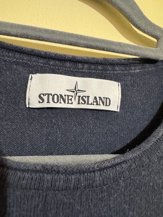 Stone Island David TC Vintage Jacket.Pull Lightweat Knit Sweater.