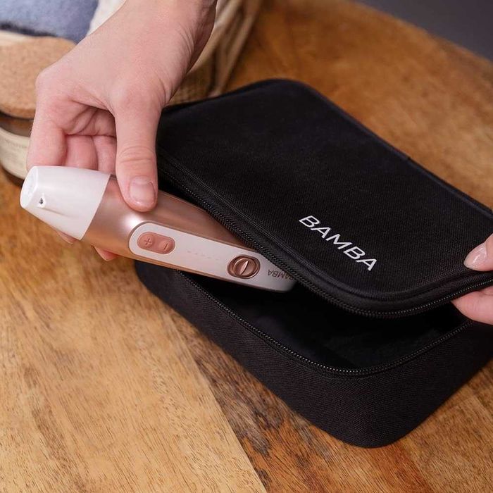 Комплект електрическа машинка за маникюр и педикюр Cecotec Bamba PinkyCare 700 Perfect Nails, седем приставки