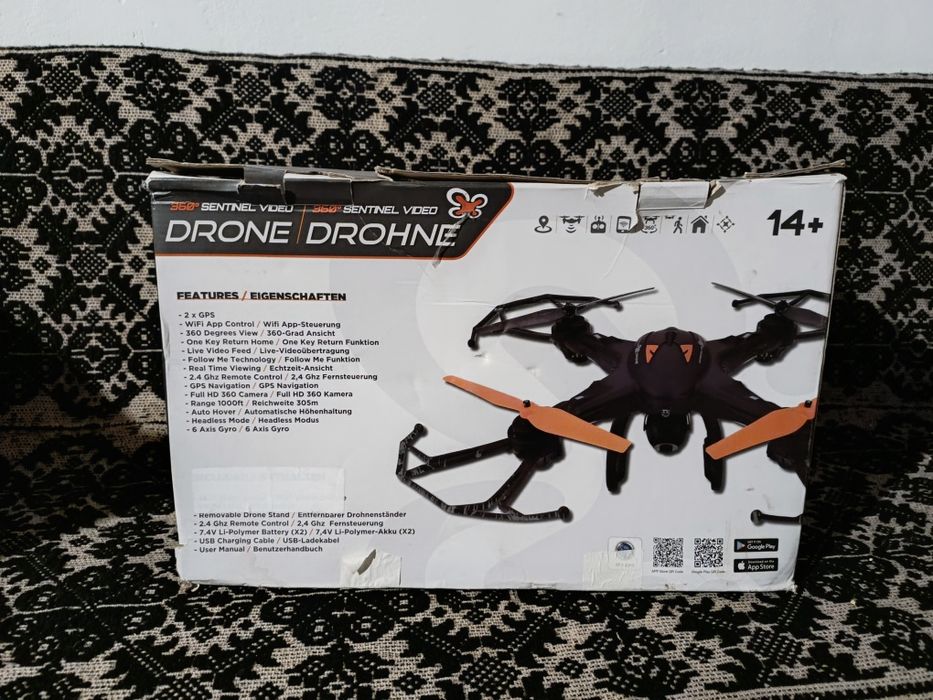 360° GPS Sentinel Video Drone