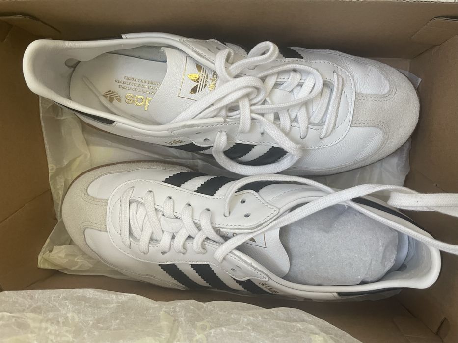 Обувки adidas Samba Decon "Cloud White & Core Black" 39 1/3