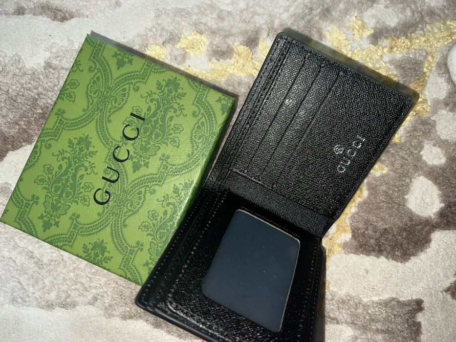 Portofel Gucci negreu model sarpe