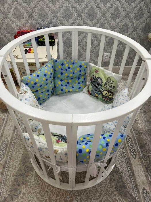 Детская кравать с матрасом