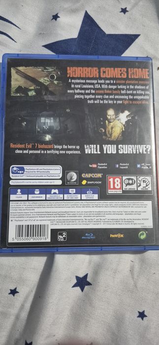 Resident evil biohazart ps4