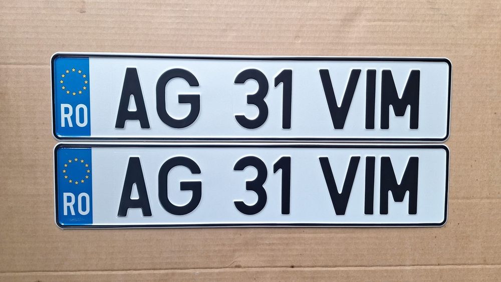 Numere  auto  ornamente