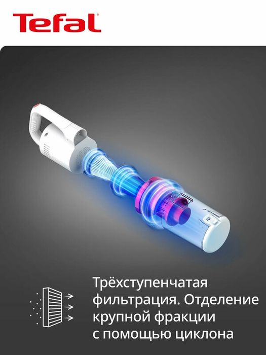 Пылесос TEFAL Vertical Vacuum Cleaner TY1R17F1