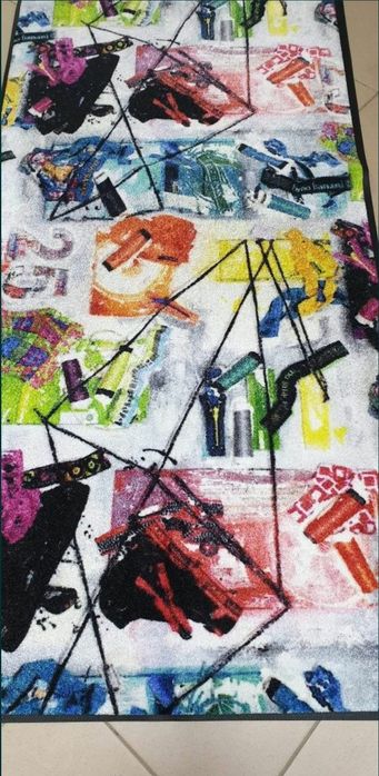 Covoraș multicolor antiderapant