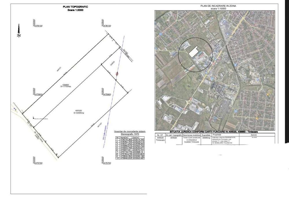 Teren intravilan 17.700 mp – Freidorf, Timișoara | UTR UEm | PUZ demarat (în curs)