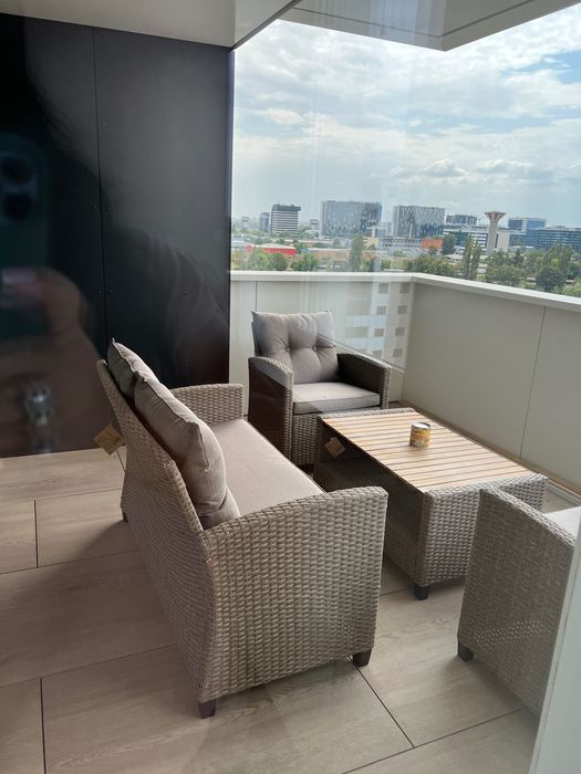 Cortina North | 2 camere ultra-modern | Etaj 8 | Balcon generos + parcare