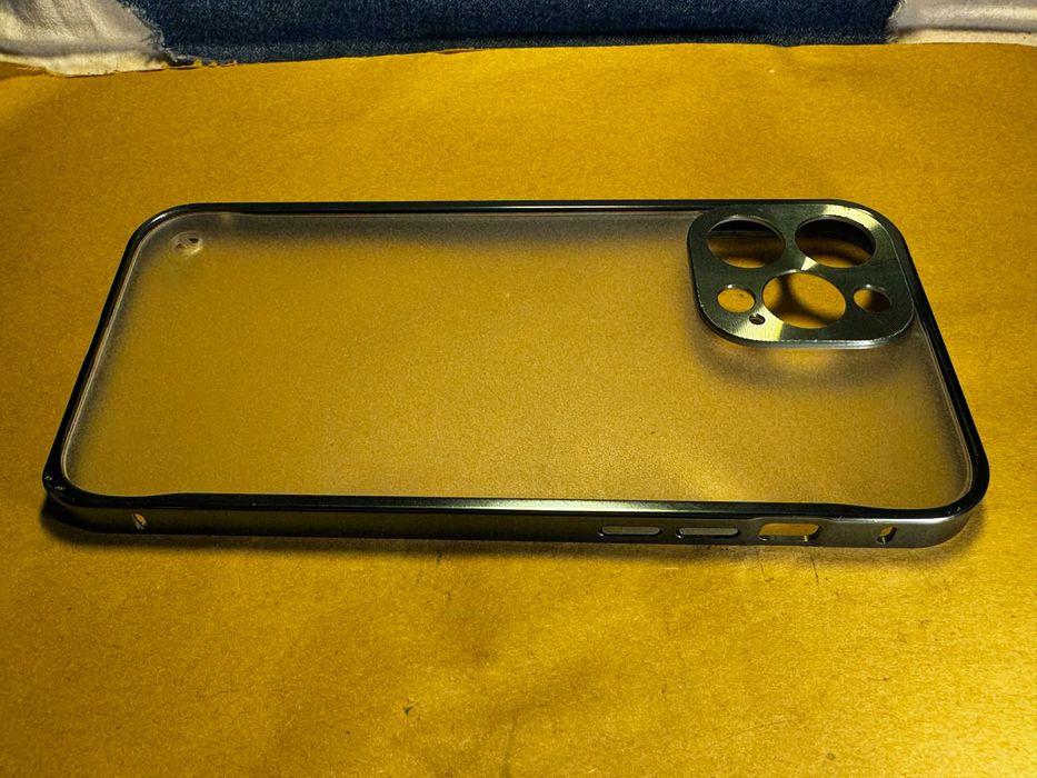Bumper Hard Frame / Метална рамка + гръб за iPhone 13 Pro Max Green