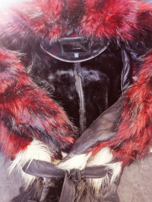 Кожен пухкав Елек от Юнона  червен лисица Коледа дойде