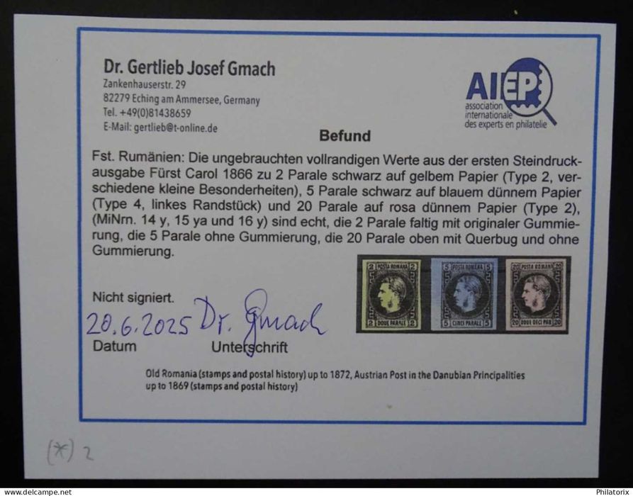 Romania LP 18-20 (*)/NG , Carol cu favoriti I , Expertizat