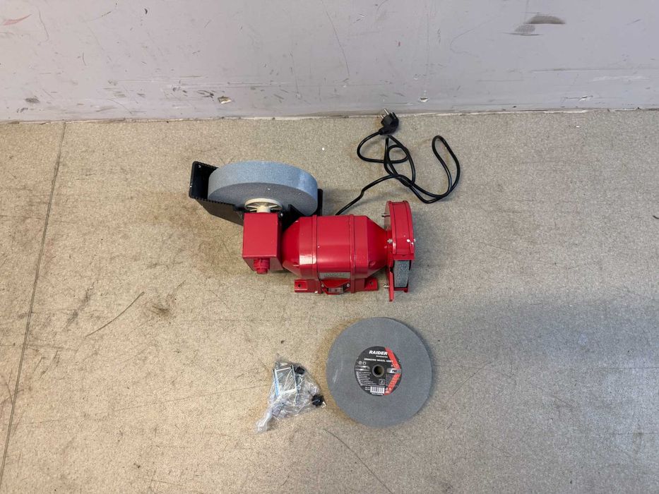 Шмиргел редукторен 250W ø150-200mm RDP-BG03 + Диск  ø200x40xø20mm