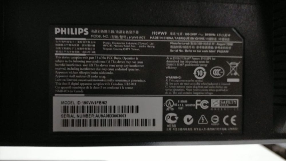 Монитор Philips для ПК