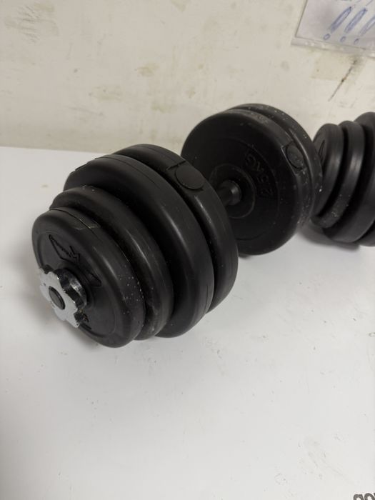 Gantere reglabile set 30 kg, 15 kg+15 kg=30 kg. Noi Germany