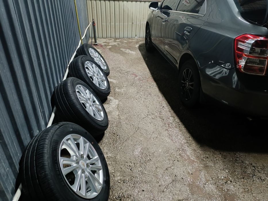 Cobalt style zavod diska, KUMHO balonlari bilan birga