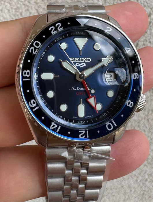 Seiko 5 Sports 42 mm SKX007 Blueberry SSK003 Automatic GMT