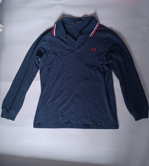 Поло с длинным рукавом Fred Perry