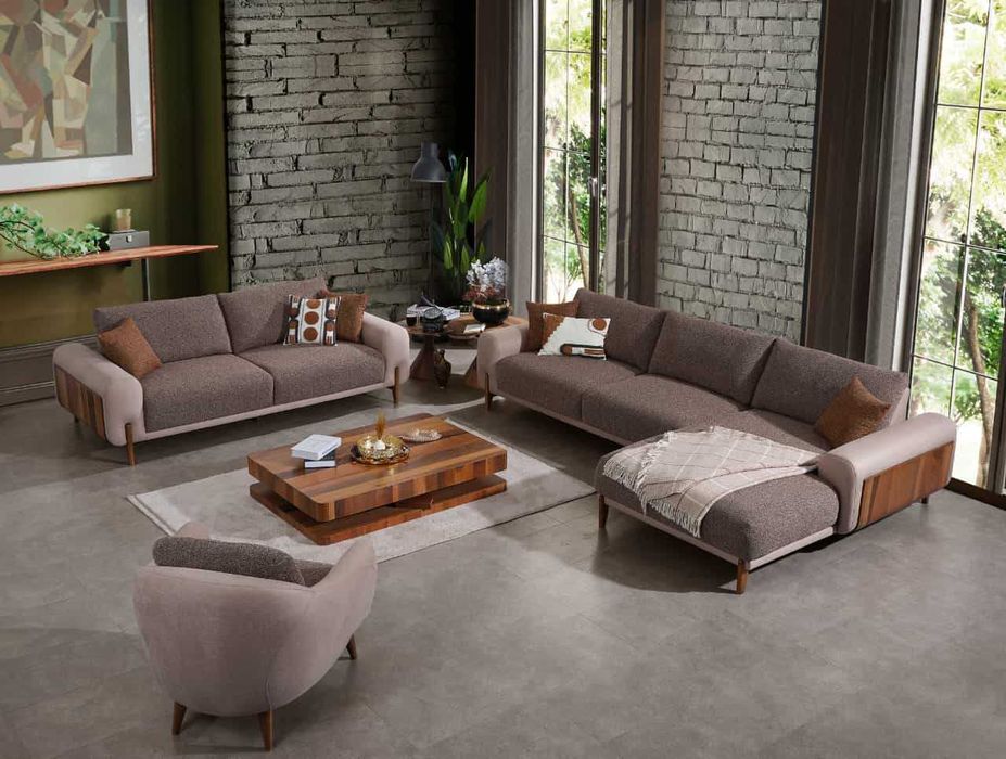 Ъглов диван Oslo 4+3+1 Hello Home