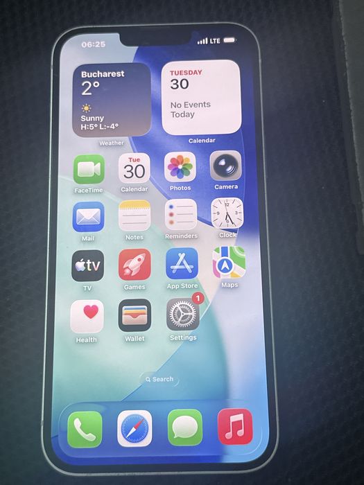 Iphone 14 pro 128 gb negru 81% baterie neverlocked