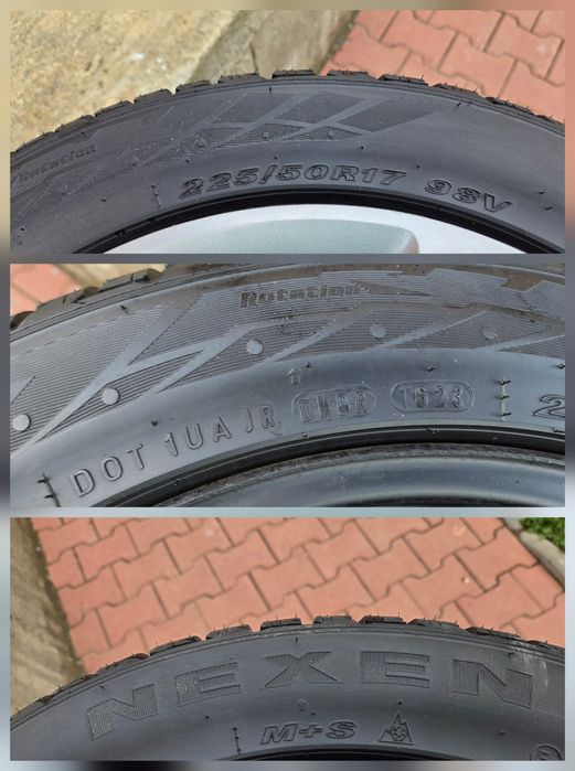 Anvelope 225 50 R17 - M+S  = jante  5×120 - Opel - VW