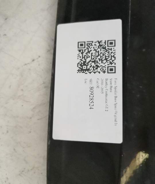 Спойлер Задна Броня Оригинален Повреден Бентли Континентал ГТ 2 / Bent