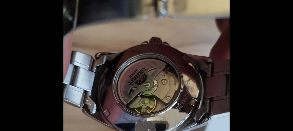 Часовник Ориент-Автоматик, сапфир кристал, 100 м. Отличен