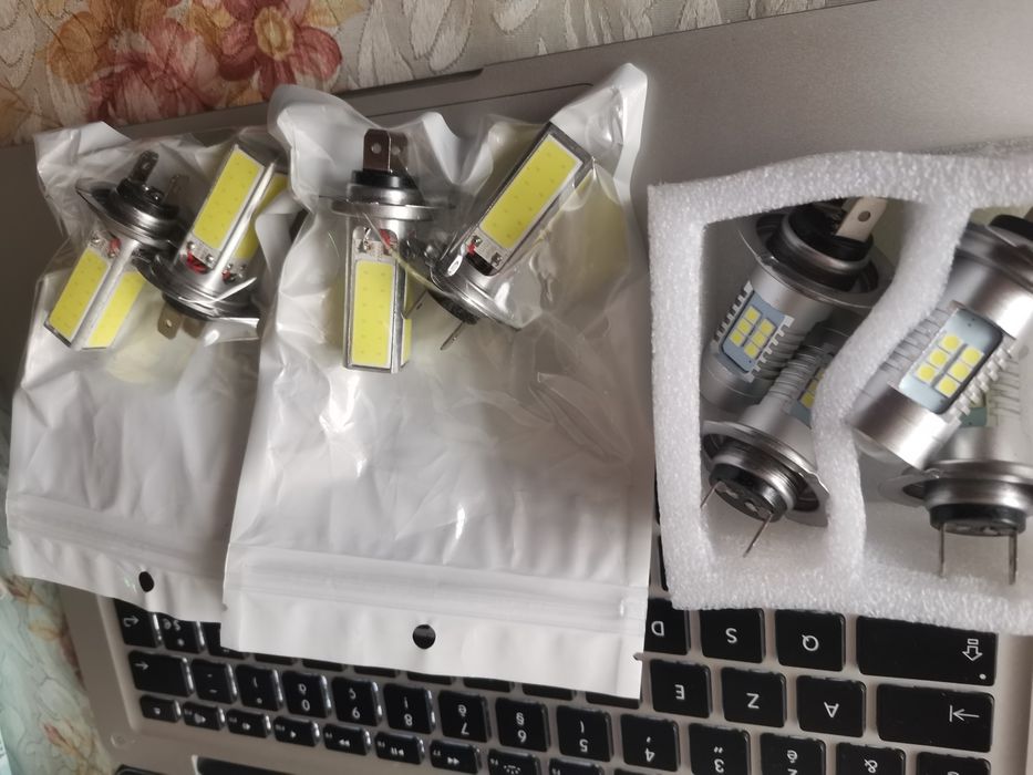 Becuri h 7 led de putere mare