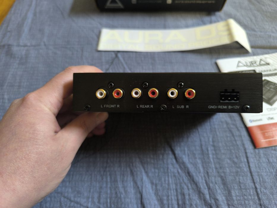 Автомобильный процессор Aura dsp-2х6