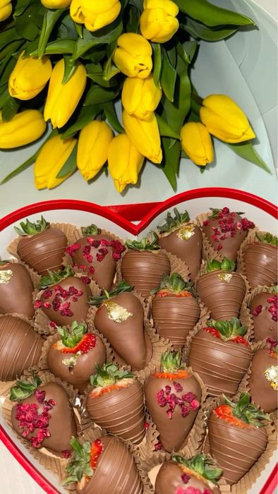 Клубника в шоколаде