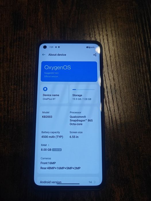 Vând oneplus 8T 128gb