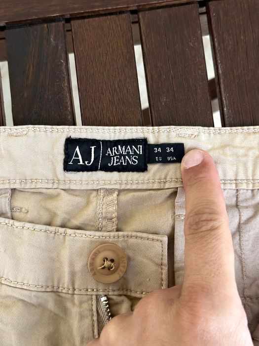 Мъжки панталон Armani Jeans (Low Waist - Tight Leg) - размер W34 / L34, Нов с етикет