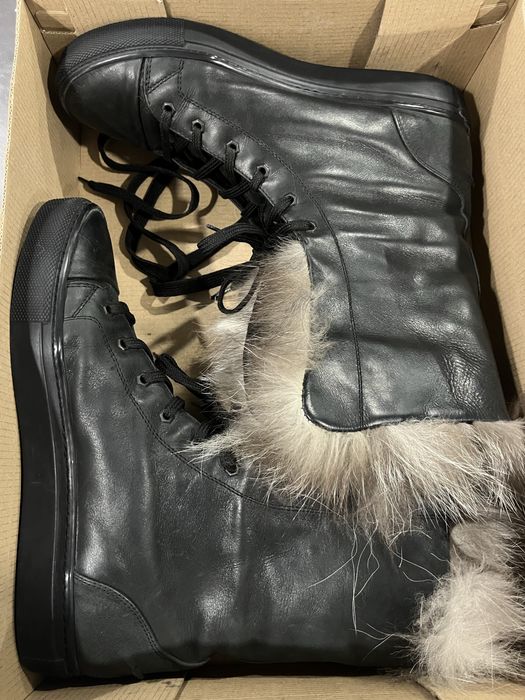 Дамски боти Daris N39 с естествен косъм