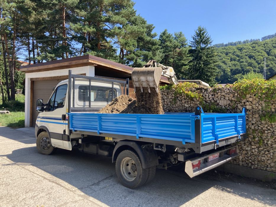 Transport Nisip moloz balastru pamant