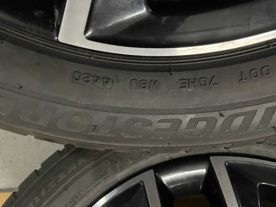 Jante cu anvelope iarna ca noi 255 50 R18 Mercedes S W223 W222