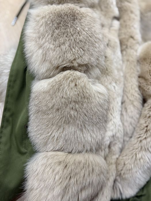 Парка натуральный мех