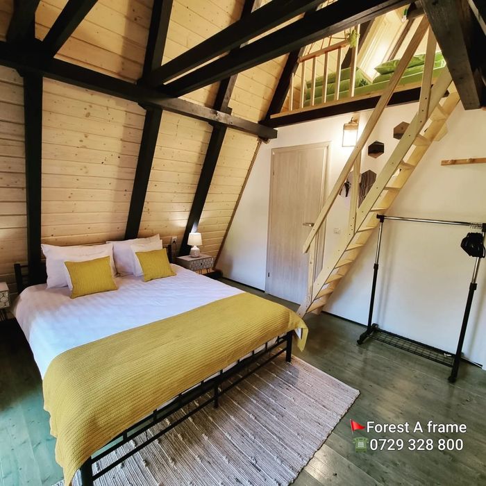 Cabana  A-Frame cu jacuzzi -Porumbacu ,Avrig ,Transfăgărășan,Sibiu