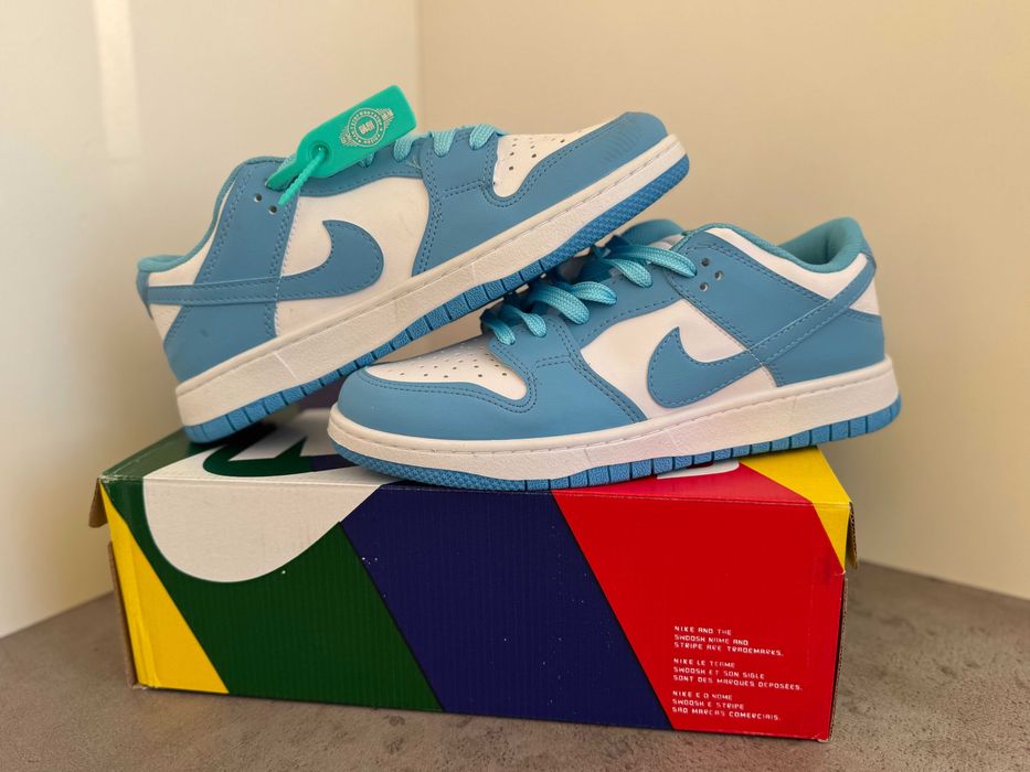 Adidași Nike Air DUNK University Blue, Unisex, NOI- Cu Cutie/Accesorii