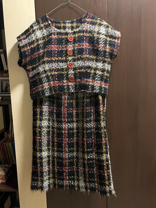 Compleu stofa cu lana,bucle