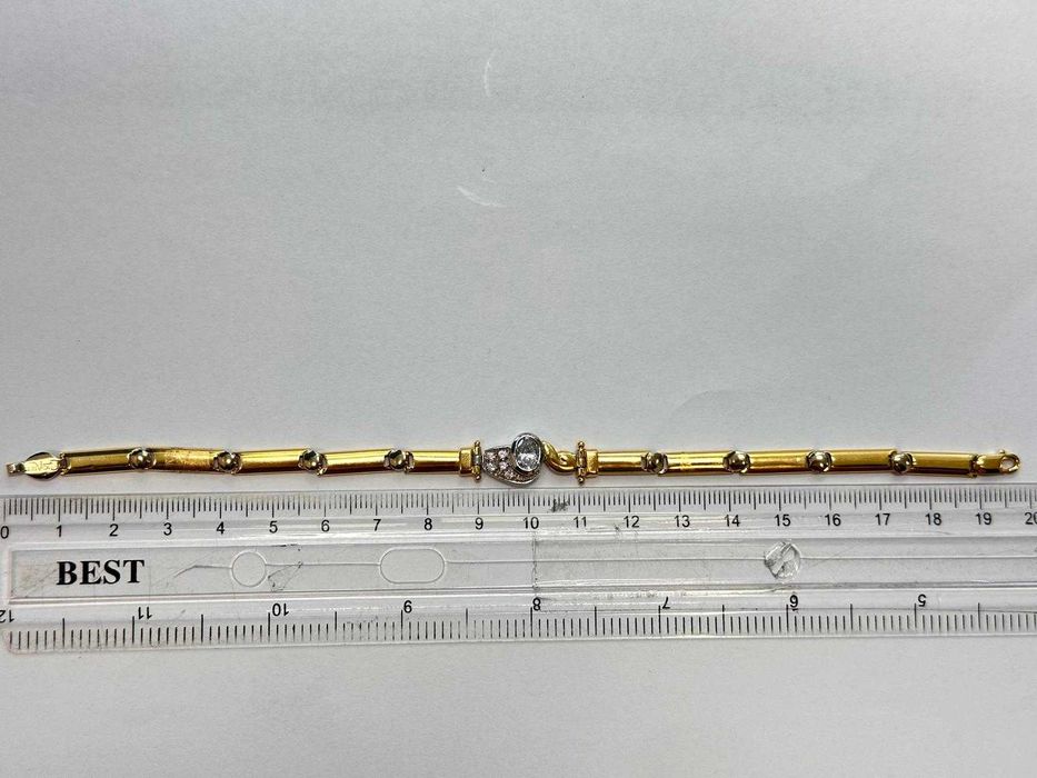 Bratara aur 18K 8.68g (AG13 b55497.2) Garantie 2 ani! Ridicare din agentie.