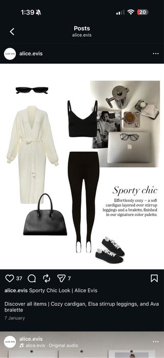 Alice Evis cozy cardigan