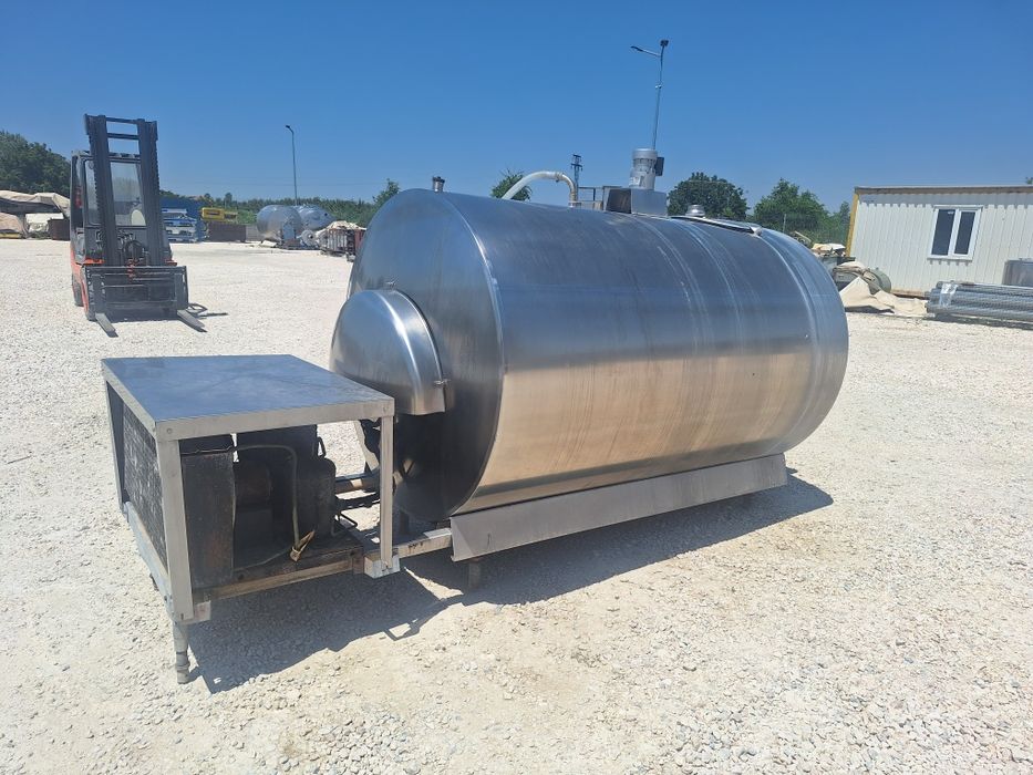 Хладилна вана за мляко