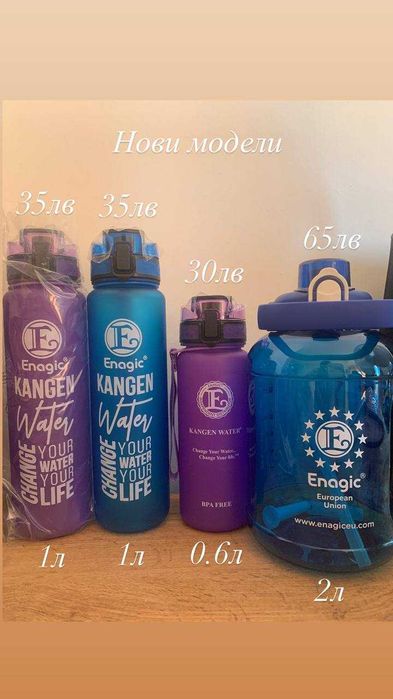 Шише / Бутилка за вода / BPA free / Канген