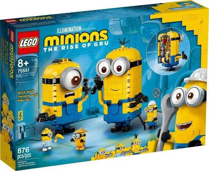 LEGO Minions - Brick-built Minions and their Lair (75551)